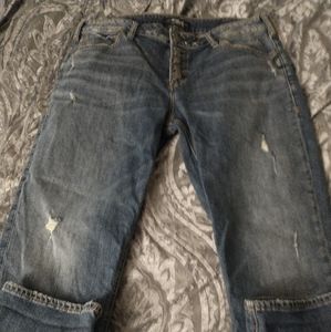 Silver Jeans Women's Blue Ankle & Cropped Jeans